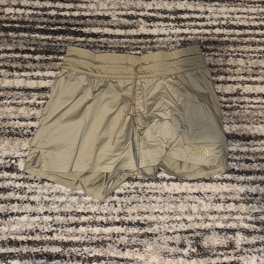 Tan the north face shorts